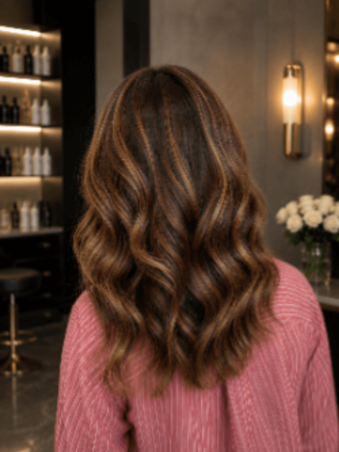 Partial Highlights, Color, Haircut and Blowout